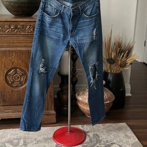 Distressed Jeans Made in the USA